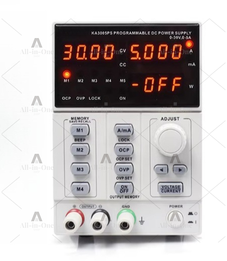 Programmable Dc Power Supply 60V 5A - Alimentation électrique numérique programmable KA3003D /