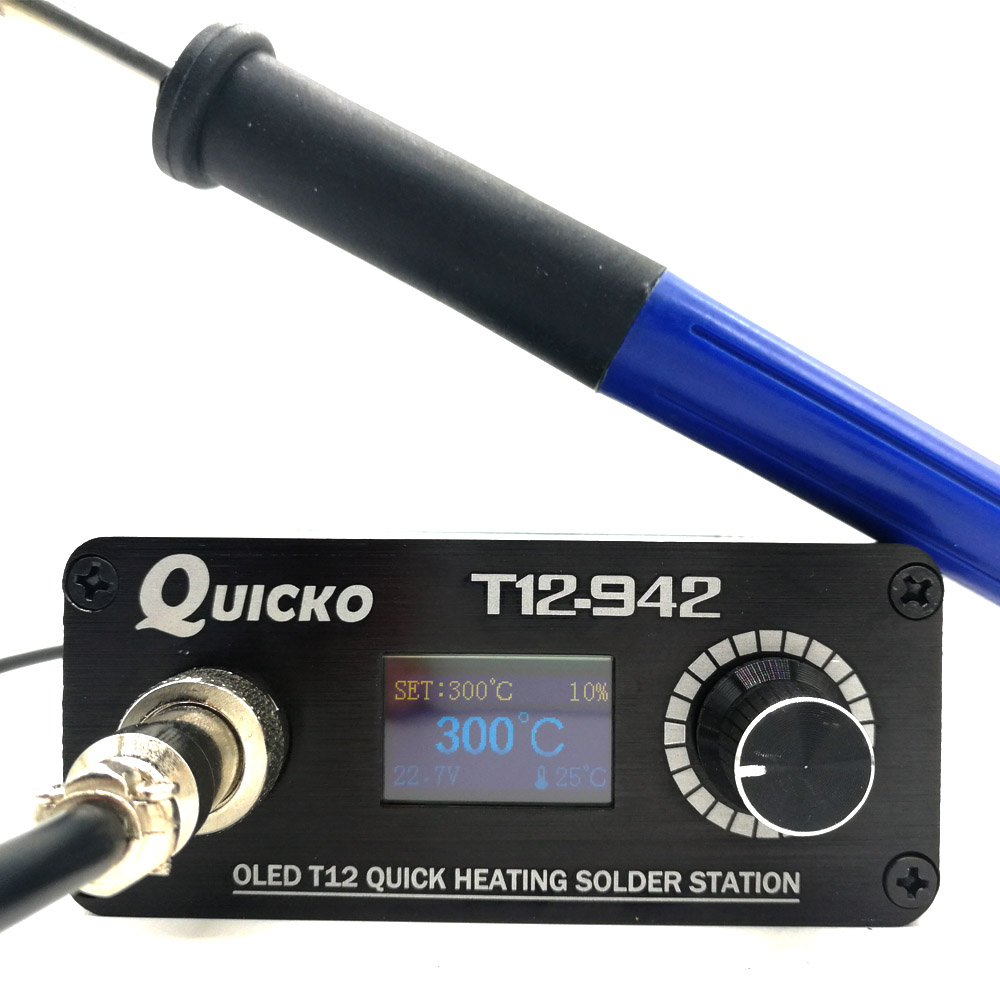 QUICKO MINI T12 STC OLED stati - Soldering Station T12 Oled avis et prix