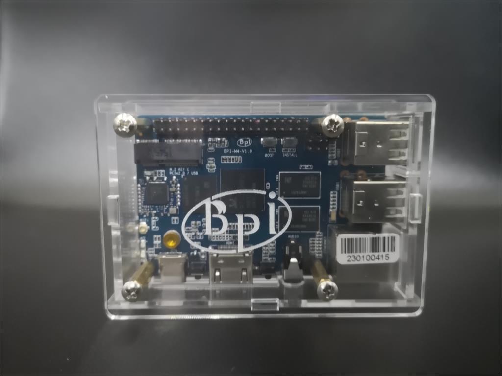 BPI M5 BPI M4 boîtier acryliqu - Banana Pi Bpi-M5 avis et prix