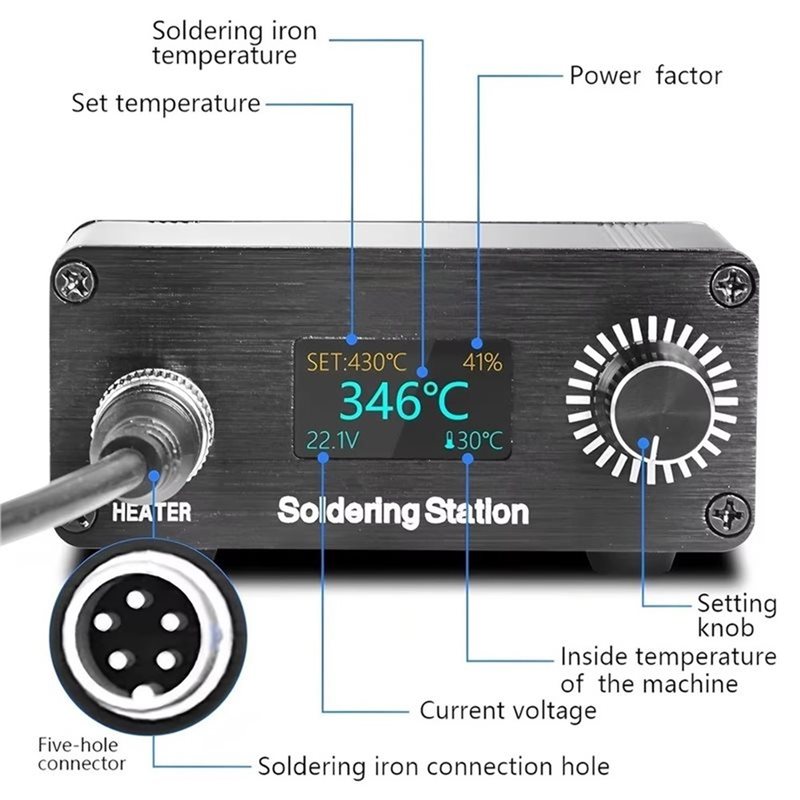 Station de soudage numérique p - Soldering Station T12 Oled avis et prix