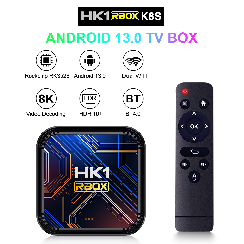 HK1 RBOX K8S Android 13 TV Box - Radxa Rock 5B 16Gb avis et prix